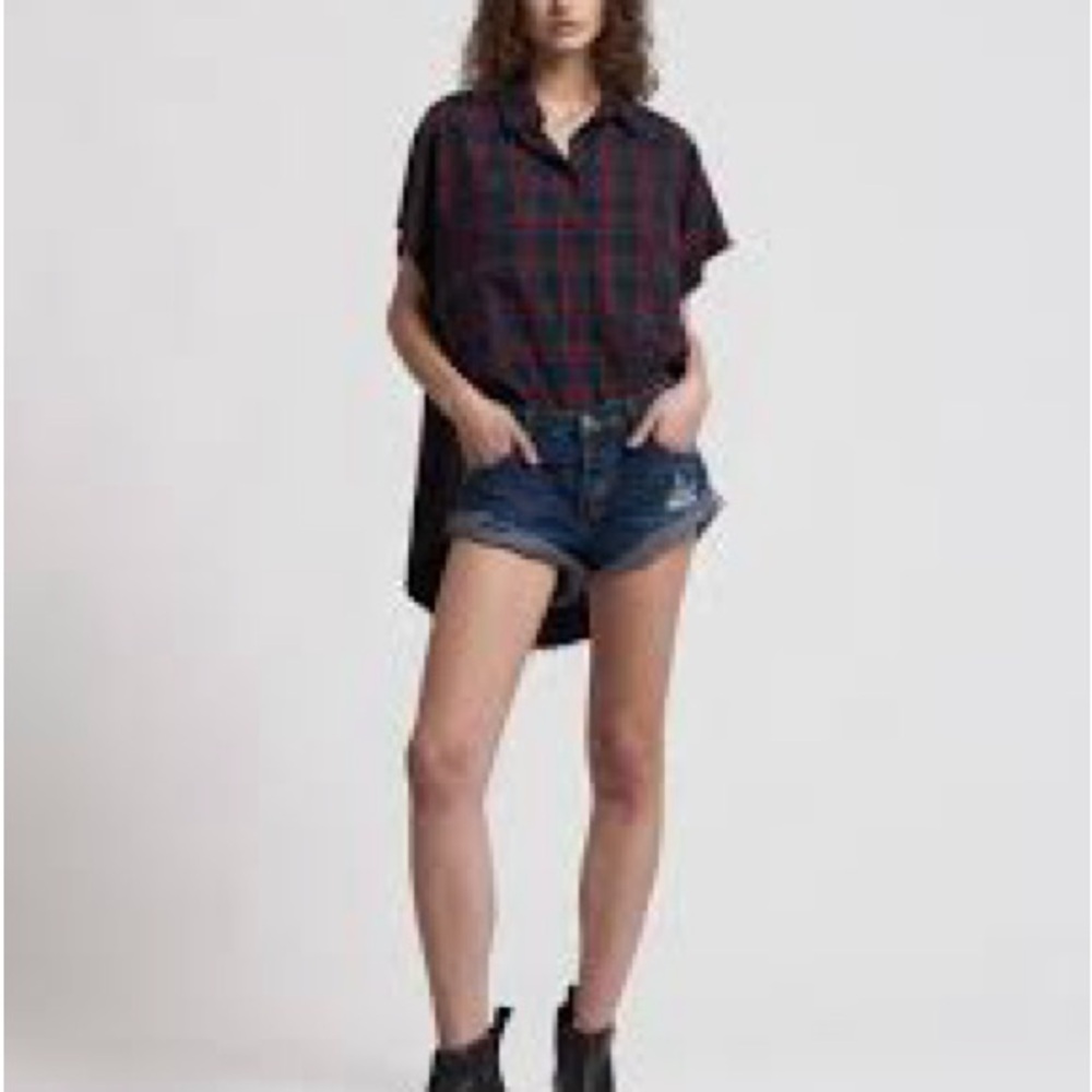 One Teaspoon Blue Jean Shorts